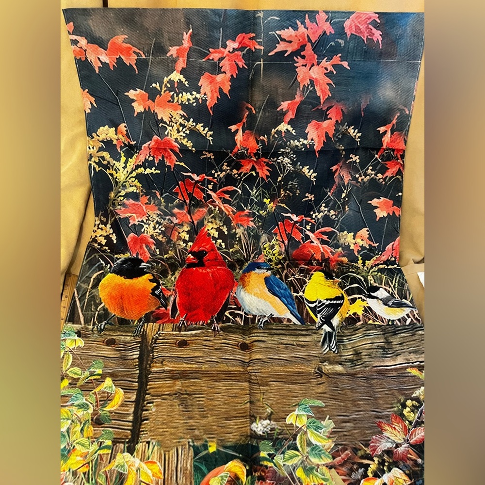 28”’x 40” Cardinal & Friends Yard Flag